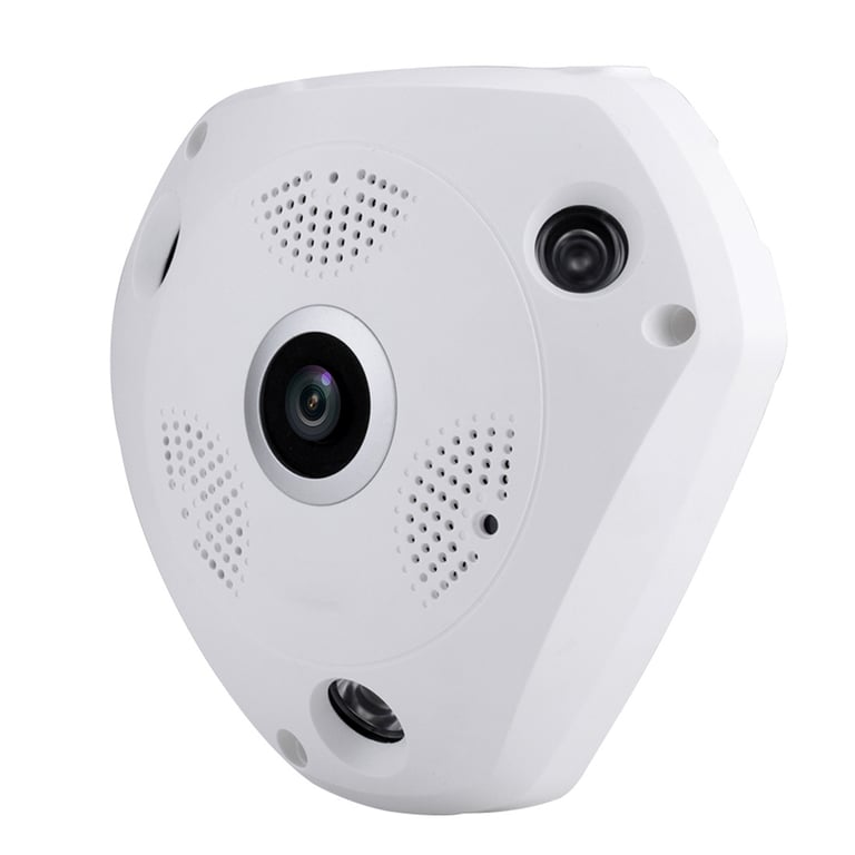 Caméra Surveillance Ip Infrarouge Android iOs 1.3 Mp HD Vidéo H.264 Blanc YONIS