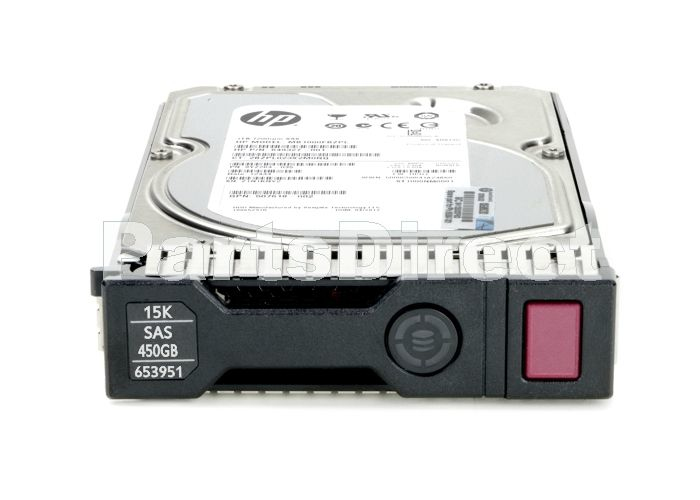 HPE 653951 001 disque dur 450 Go 15000 trmin 3.5 SAS Neuf