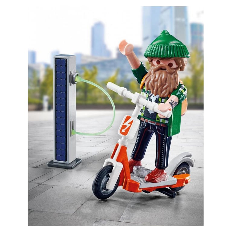 Playmobil Special Plus : Hipster avec Trottinette Électrique Neuf - vue 2