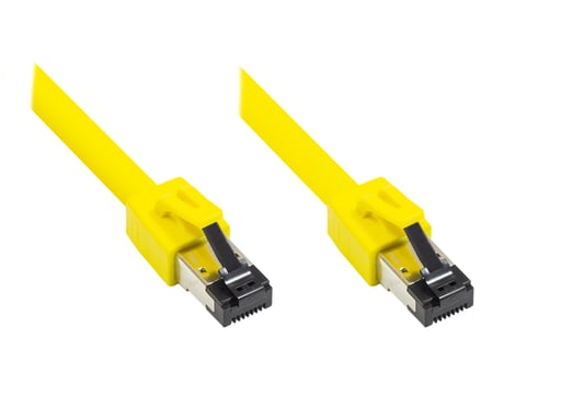 Alcasa 8080-100Y cable de red Amarillo 10 m Cat8.1 S/FTP (S-STP)