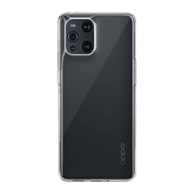 Muvit For Change Funda blanda transparente diseñada para Oppo Find X3 Pro -  Muvit