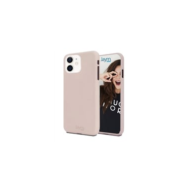 JAYM - Coque Silicone Soft Feeling Rose Sable pour Apple iPhone 13 – Finition Silicone – Toucher Ultra Doux