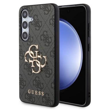 Guess Coque 4G Metal Logo Backcover pour Samsung Galaxy S24 Plus - Noir
