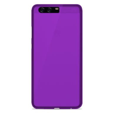 Coque silicone unie compatible Givré Violet Huawei P10 Plus