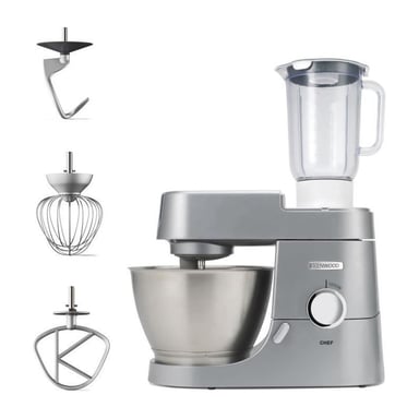 Robot de cocina KENWOOD Chef KVC3110S - Gris plata - 1000 W