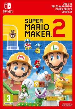 Super Mario Maker 2 SWITCH [Code de téléchargement]