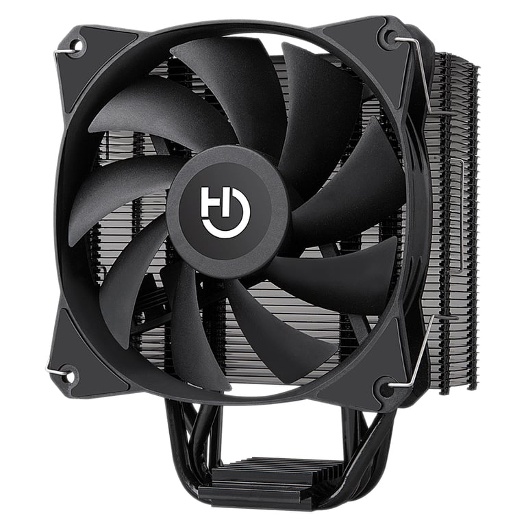 HiDitec | CPU Color C12 PWM | Performance compacte et maximale | Conception compacte de 120 x 73 x 155 mm