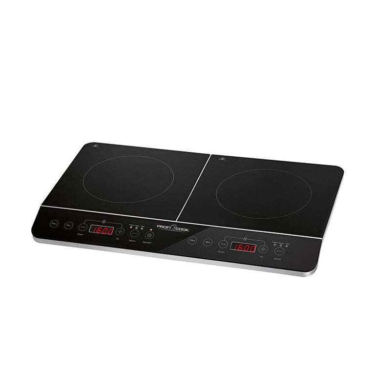 Double Plaque De Cuisson À Induction PROFI COOK PC-DKI 1067 – 3500 W, Commandes Tactiles - vue 2