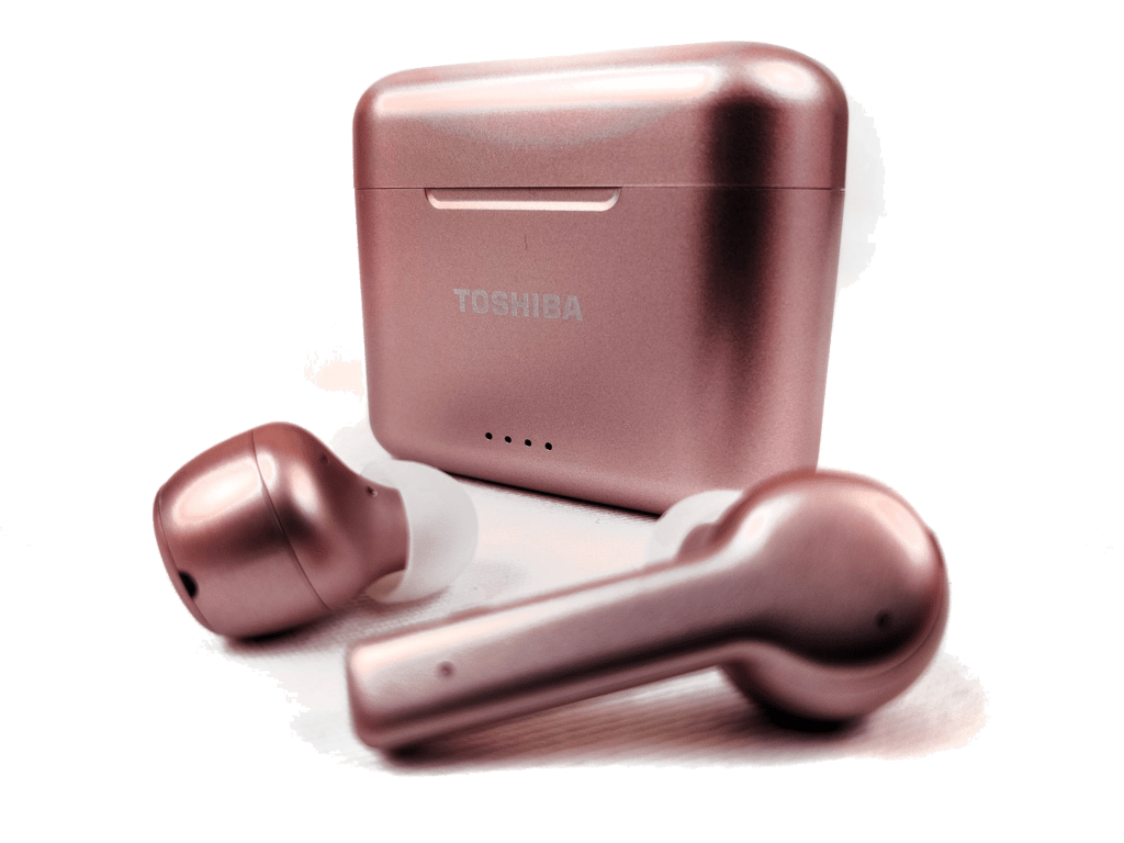 Ecouteurs True Wireless avec chargeur QI Toshiba RZE-BT750
