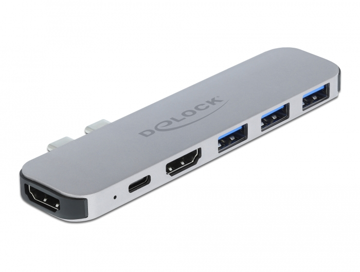 DeLOCK Station d'accueil pour MacBook Dual HDMI 4K / PD / Hub Neuf