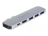 Docking station DeLOCK per MacBook Dual HDMI 4K / PD / Hub