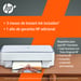 Stampante HP ENVY HP 6010e All-in-One, a colori, per la casa e l'ufficio, stampa, copia, scansione, wireless; HP+; idoneità all'inchiostro istantaneo HP; stampa da telefono o tablet