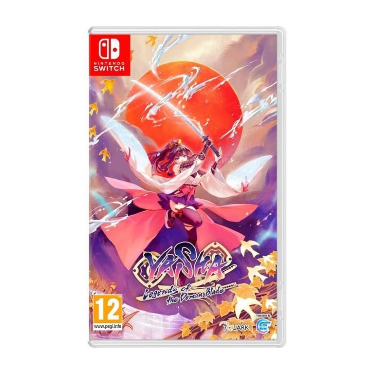 Jeu Nintendo Switch JUST FOR GAMES Yasha: Legends of the Demon Blade RPG d'action roguelite Rouge - Neuf