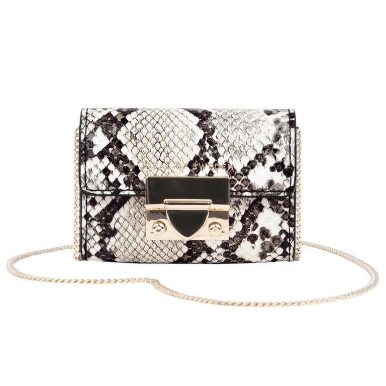 Portefeuille Modèle Liv Padlock au Motif Serpent avec Chaîne Amovible de 105 cm Neuf - vue 9