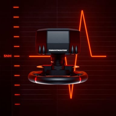Thrustmaster T598 Noir, Rouge USB Volant + pédales PC, PlayStation 4, PlayStation 5