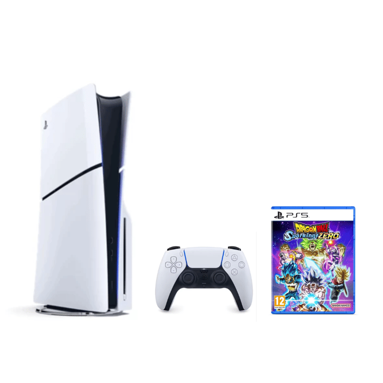 Pack PS5 Slim & Dragon Ball Sparking Zero Console de jeux PlayStation 5 Slim Standard Bon état