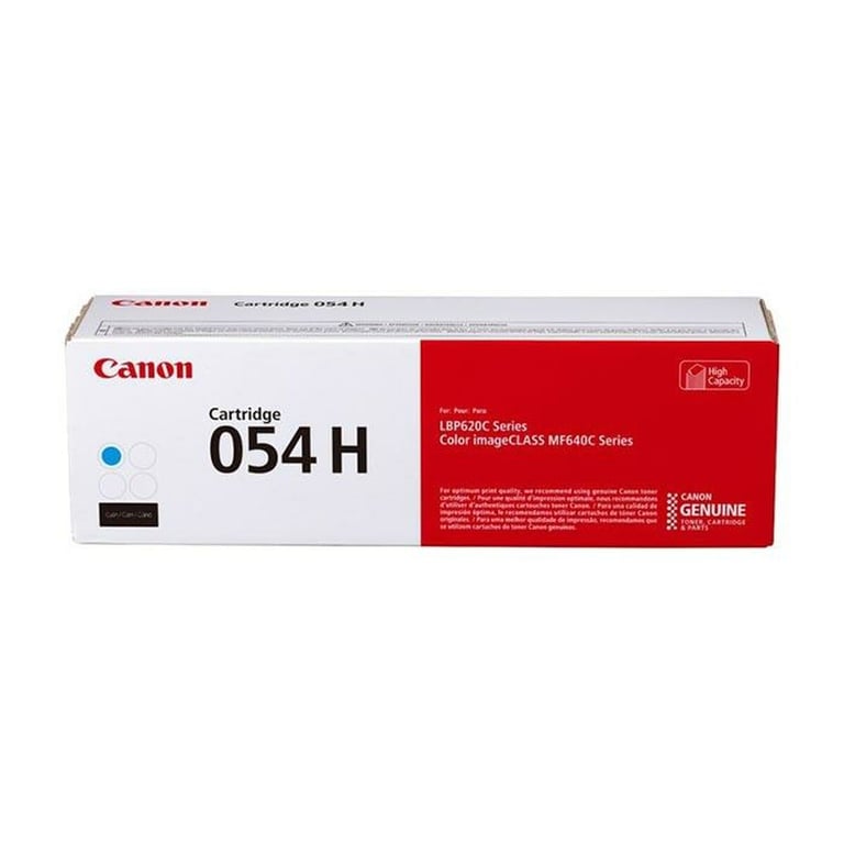 Canon Toner Cyan 054H 2300 Pages 3027C002 - vue 5