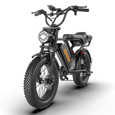 Bicicleta eléctrica todoterreno Headeer BK20, batería de 48 V y 15 Ah, suspensión completa