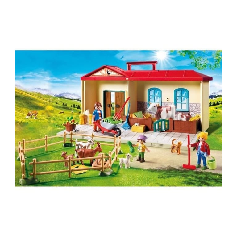 PLAYMOBIL 4897 Country Ferme Transportable Exclusivite Neuf - vue 3
