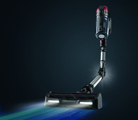 Rowenta RH98A7 Aspiradora escoba 2 en 1 Batería Secar Sin bolsa 0,9 L 320 W Rojo, Gris