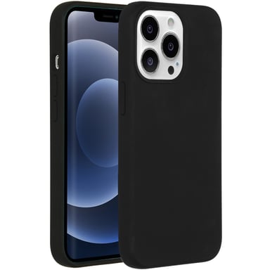 Accezz Coque Liquid Silicone pour Apple iPhone 13 Pro - Noir