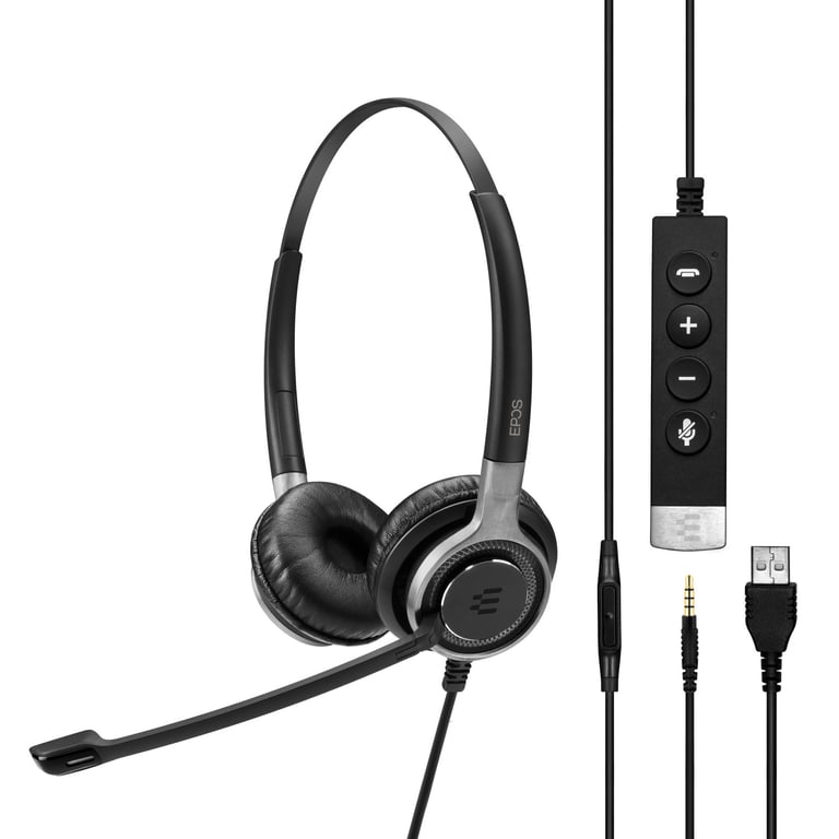 Micro casque EPOS SENNHEISER IMPACT SC 665 USB Sur oreille Filaire - vue 3