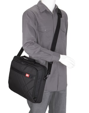 Borsa messenger Case Logic DLC-117 nera da 43,9 cm (17,3'')