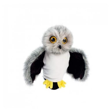 Marionnette à Main Chouette en Peluche - Idéale pour les Histoires et les Spectacles