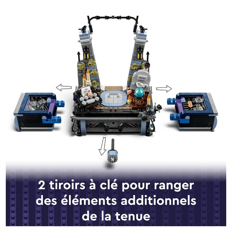 Lego Mercredi Figurine De Mercredi Addams 76780 Lego La Boîte - vue 3