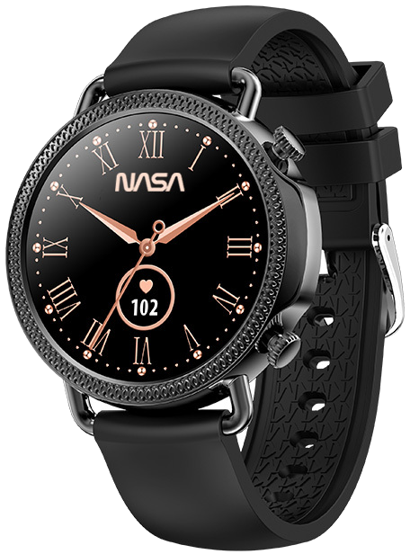 NASA Montre Connectée Femme; Smartwatch; Sport; IP67; Santé; Images de l'univers; Android - iOS; Mod