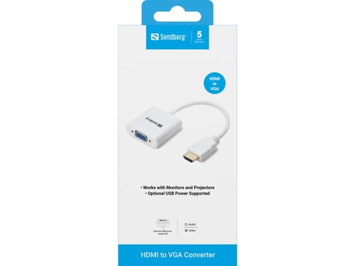 Sandberg HDMI to VGA Converter