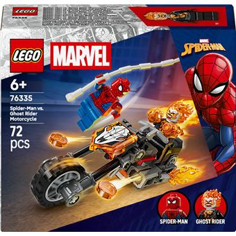 LEGO Marvel 76335 Spider-Man e la sua moto contro Ghost Rider