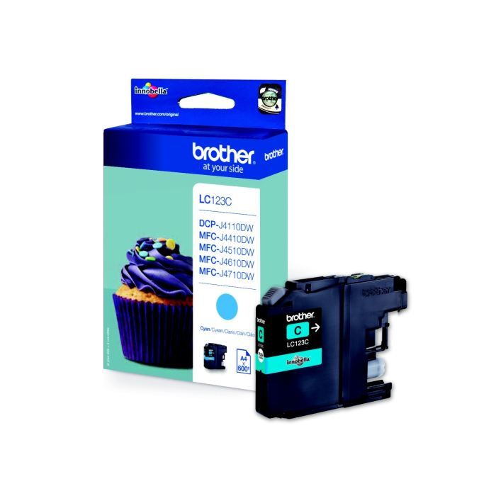 Brother LC123C Cartouche dencre Cyan - vue 7