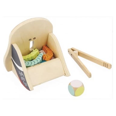 Juego educativo Pájaros carpinteros y orugas: Diviértete aprendiendo los colores