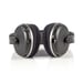 Nedis HPRF210BK casque Casques Avec fil &sans fil Arceau TV Noir, Argent