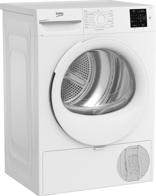 Beko BMTR38W sèche linge Pose libre chargement frontal 8 kg - vue 2