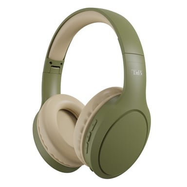 T'nB CBTONEGN Auricolare/cuffia cablata e wireless ad archetto USB Type-C Bluetooth Olive