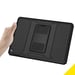 Accezz Coque Rugged Back pour Apple iPad 6 (2018) 9.7 pouces / iPad 5 (2017) 9.7 pouces - Noir