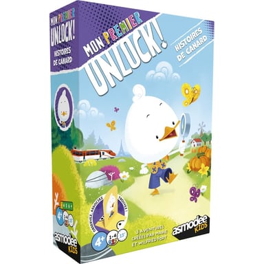 Jeu d escape game Asmodee Mon Premier Unlock! Histoires de Canard