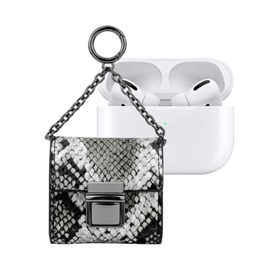 Borsa mini per AirPods Any Generation Cosmo Snake Design con catena