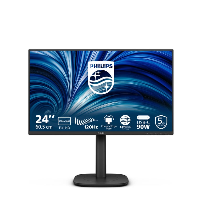 Philips 3000 series 24B2U330100 écran plat de PC 60 5 cm 23.8 1920 x 1080 pixels Full HD LCD Neuf