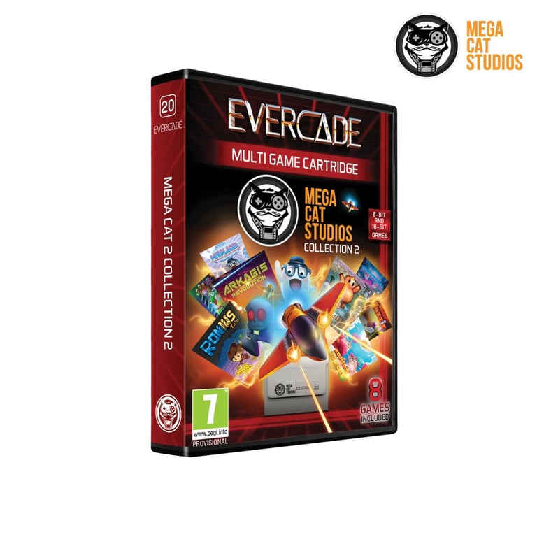 Blaze Evercade Mega Cat Studios Collection 2 Cartouche n° 20 Neuf