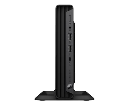 HP Elite 800 G9 Intel® Core? i5 i5-14500T 16 GB DDR5-SDRAM 512 GB SSD Windows 11 Pro Mini PC Nero