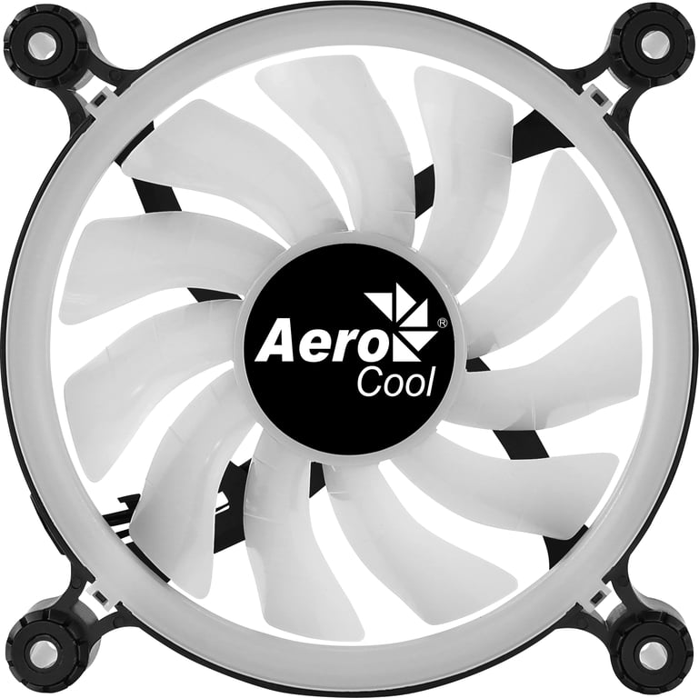 Aerocool Spectro 12 FRGB Boitier PC Ventilateur 12 cm Translucide 1 pièce Neuf - vue 2