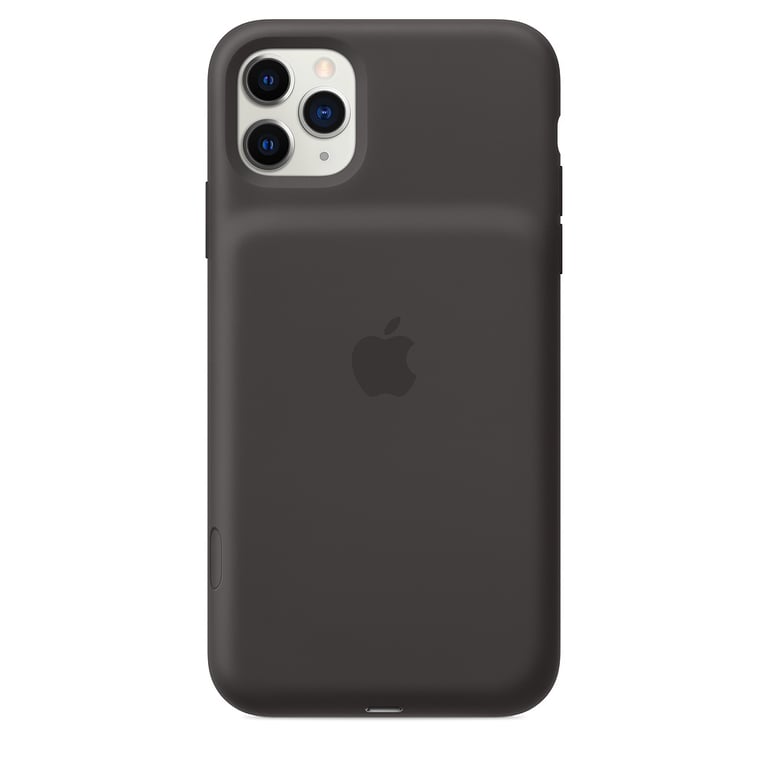 Coque en silicone avec batterie pour iPhone 11 Pro Max Noir - Apple