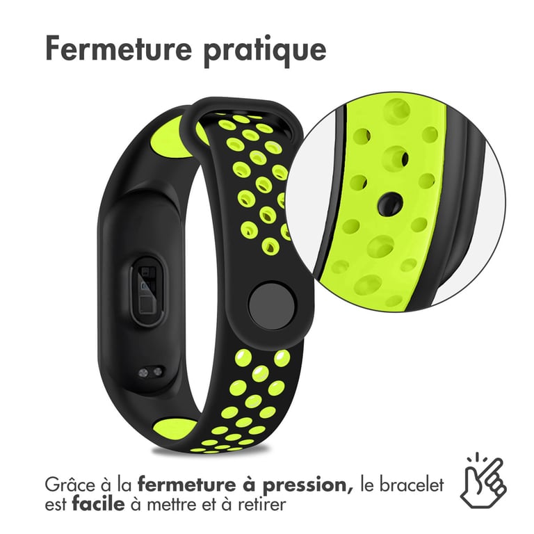 imoshion Bracelet sportif en silicone Xiaomi Mi Band 5 / 6 / Neuf - vue 3