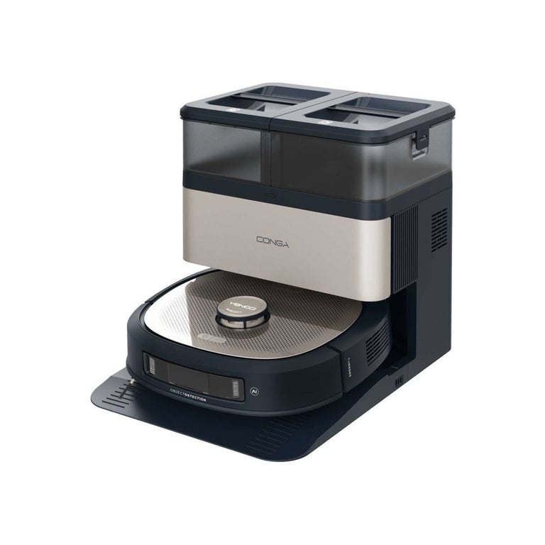 Robot Aspirateur Cecotec Conga Z100 – 20000 Pa, Autovidage, Navigation AI LaserEye - vue 4
