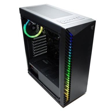 PC Com Work LE Ryzen 3 3200G, 16 GB RAM DDR4, SSD 500 GB NVMe, Tower ATX RGB, Ideale per Ufficio e Uso Domestico