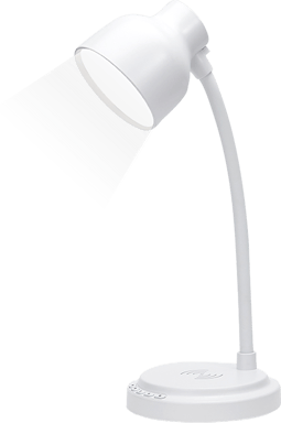 Caricabatteria a induzione da 15 W + altoparlante + lampada