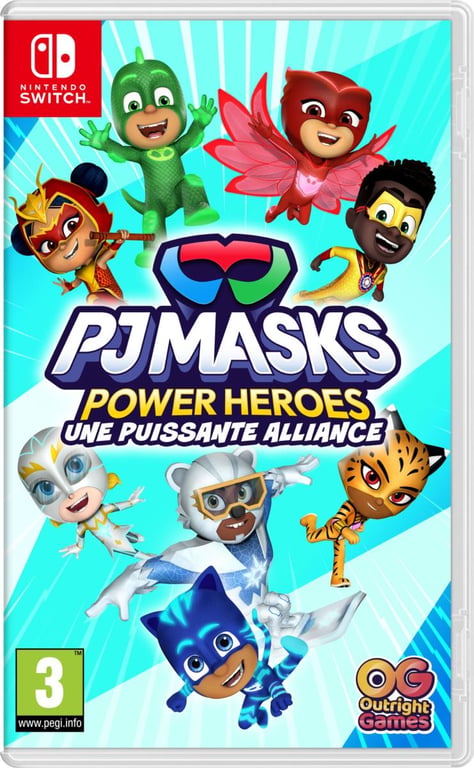 PJ Masks Power Heroes Mighty Alliance Nintendo SWITCH - Neuf